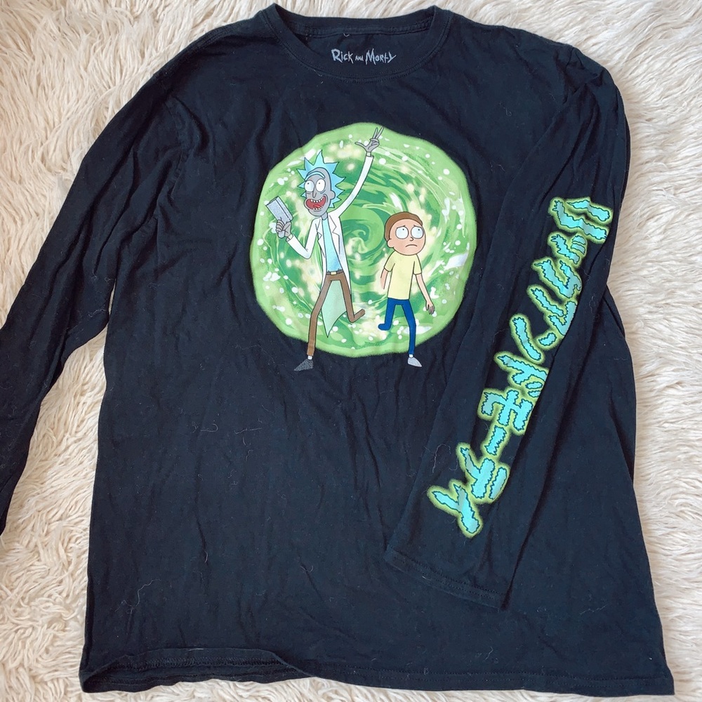 Rick and Morty Long Sleeve Tee
